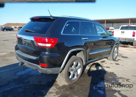 2012 Jeep Grand Cherokee Overland из США, поврежденный, VIN 1C4RJECG3CC281868